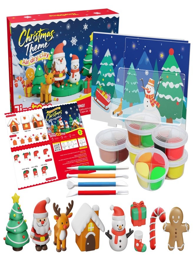 Timetome Air Dry Clay, 12 Boxs Modeling Clay for Kids, DIY Art Crafts Toy Gift Air Dry Clay Kit for Boys & Girls Ages 3 4 5 6 7 8 9 10 12 - Image 2
